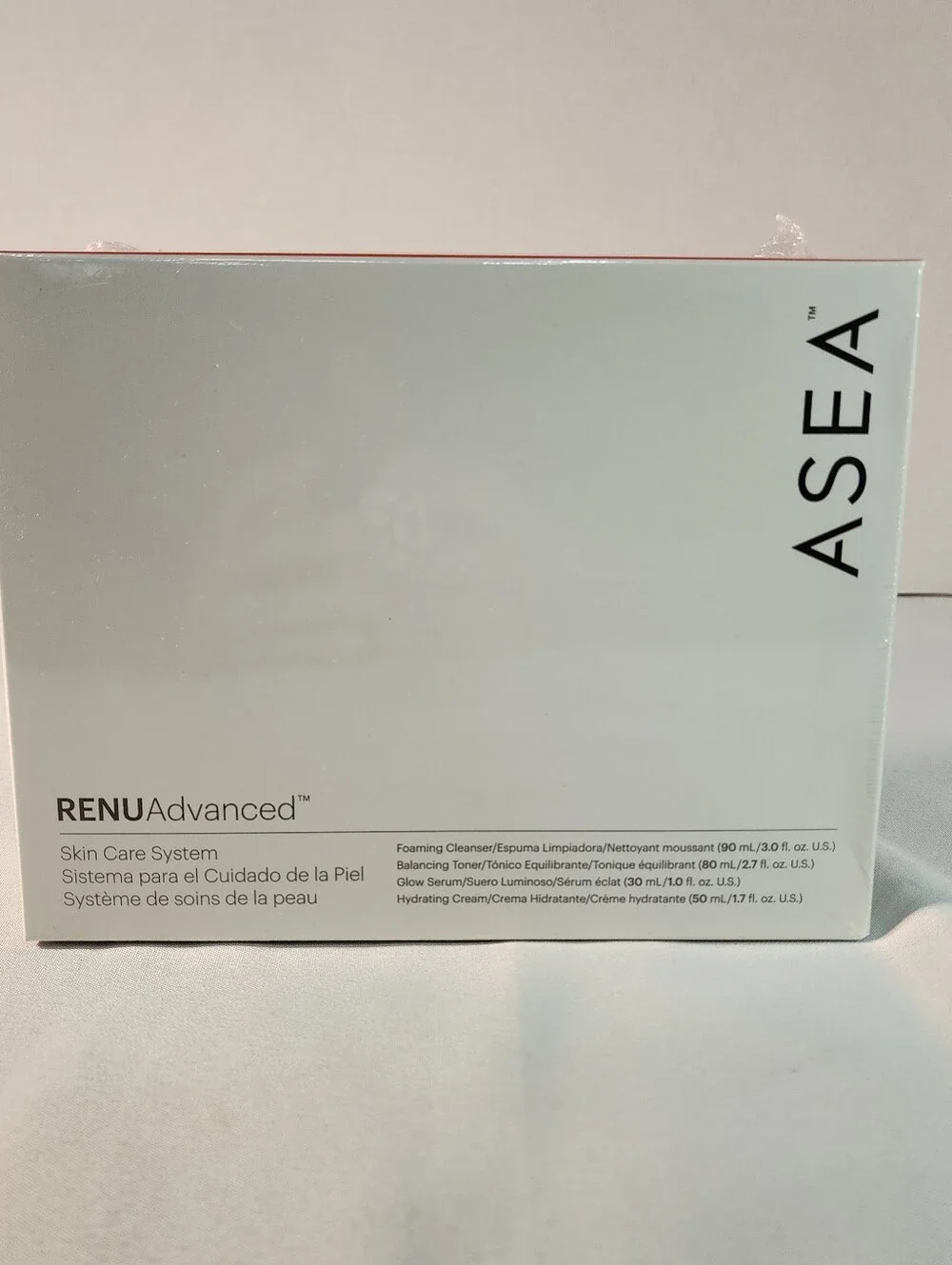ASEA RENUAdvanced Hydrating Skin Care System - expires 05/27 Lot# K111225-4